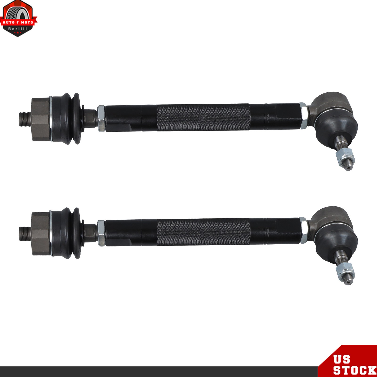For Chevy GMC Silverado Sierra 1500 2500 1999-2007 2pcs Heavy Duty 0-6'' Tie Rod