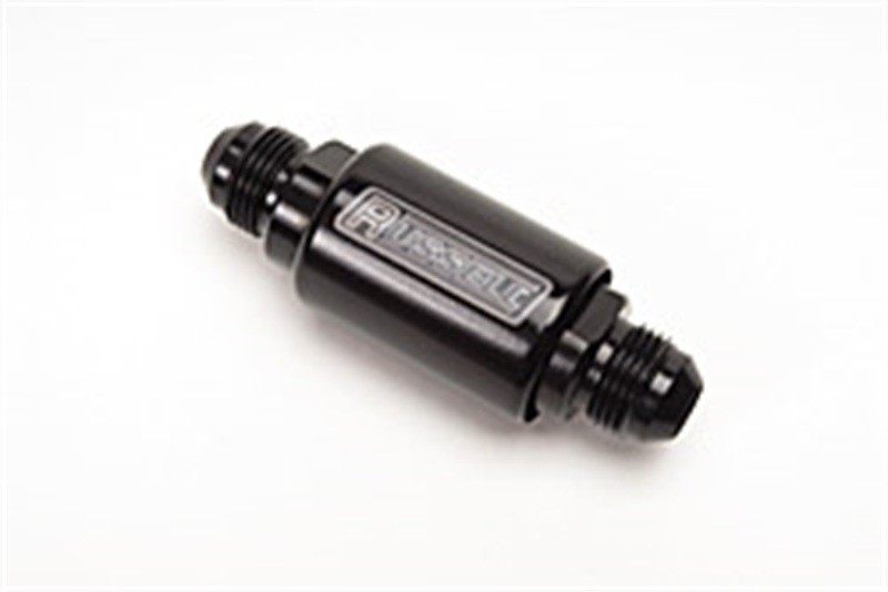 Russell Performance Black Anodized Fits (3-1/4in Length 1-1/4in Dia. -8 Male