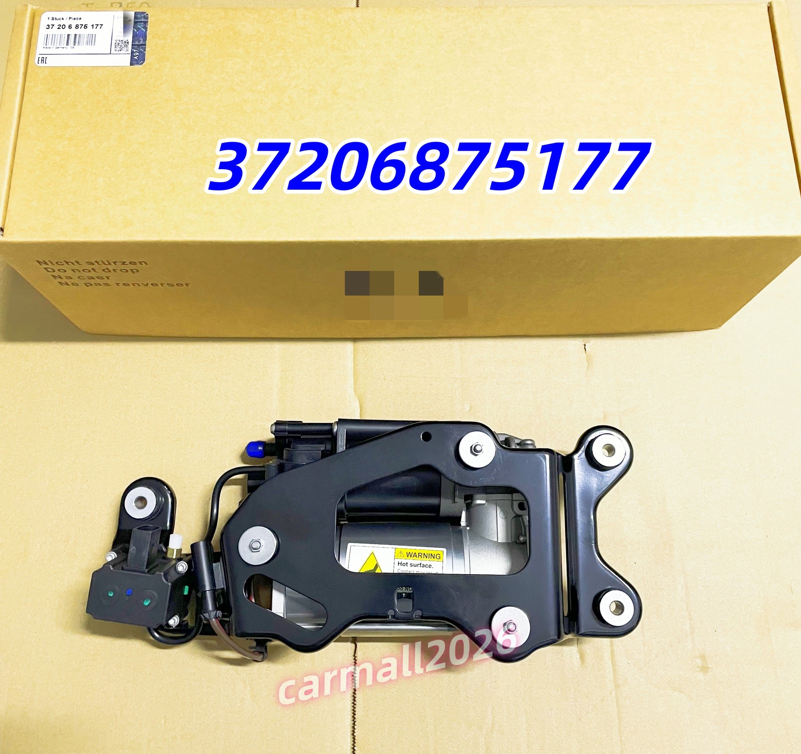 New 37206875177 Air Suspension Compressor Pump For BMW X5 (F15/F85) 2014-2018
