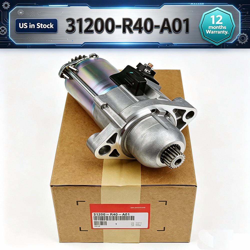 Genuine Starter For 2008-12 Accord CR-V Element Acura TSX 2.4L 31200-R40-A01 OEM