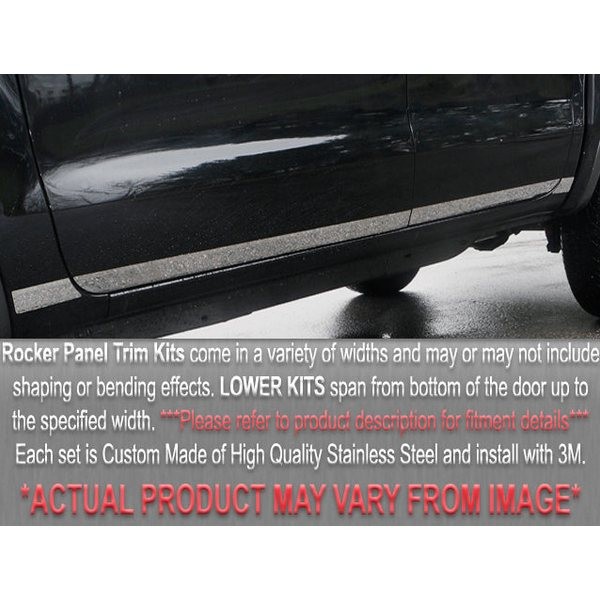 For Chevy Venture 1997-2003 SAA TH37174 L-Type Polished Rocker Panel Covers