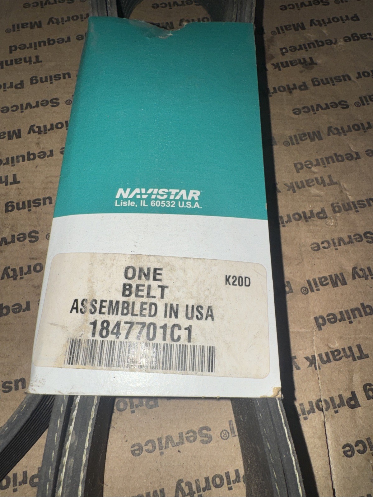 New Fleetrite Belt 1847701C1 New Fleetrite Belt 1847701C1