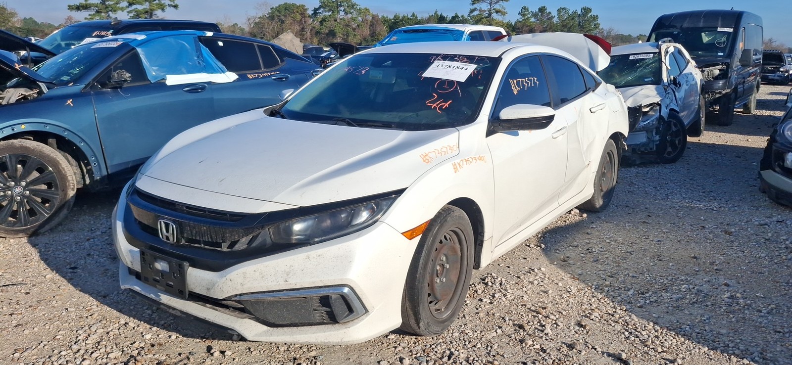 2019 Honda Civic 2.0L Engine Motor OEM 117K Miles - LKQ447059329