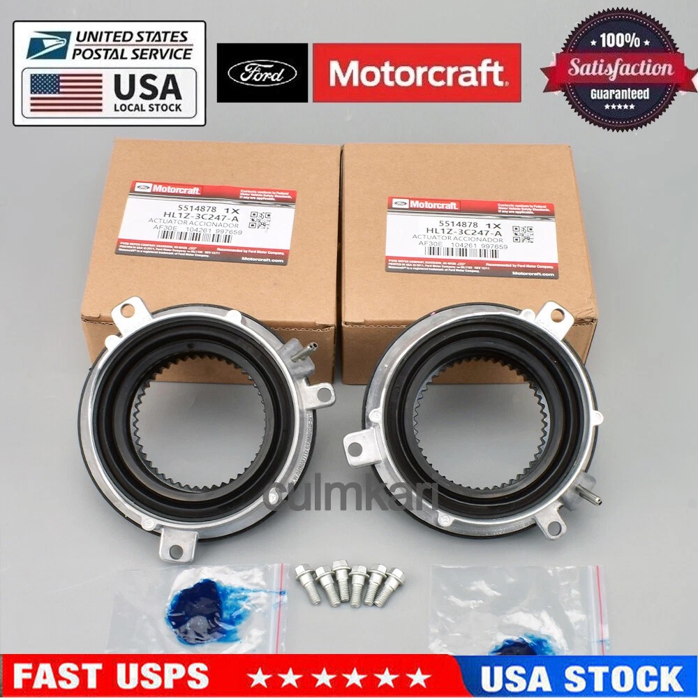 2PCS Genuine OEM Auto Hub Lock Actuator For 2015-2019 F-150 with 4WD GL1Z3C247A
