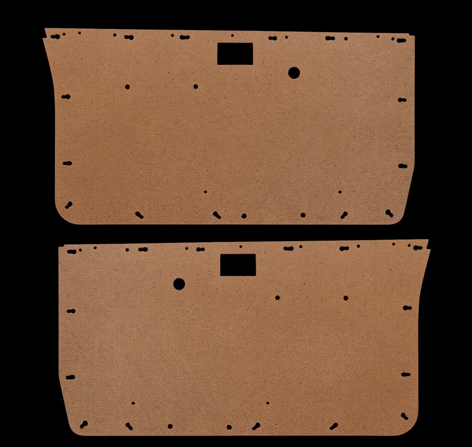 1986-1993 Nissan D21 Pickup Door Panel Cards - 