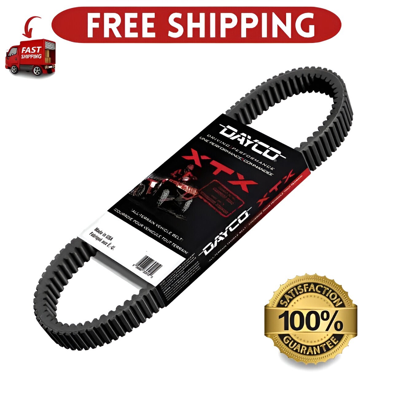 Dayco XTX2233 Xtreme Torque ATV UTV Drive Belt for Yamaha Grizzly Rhino 600 660