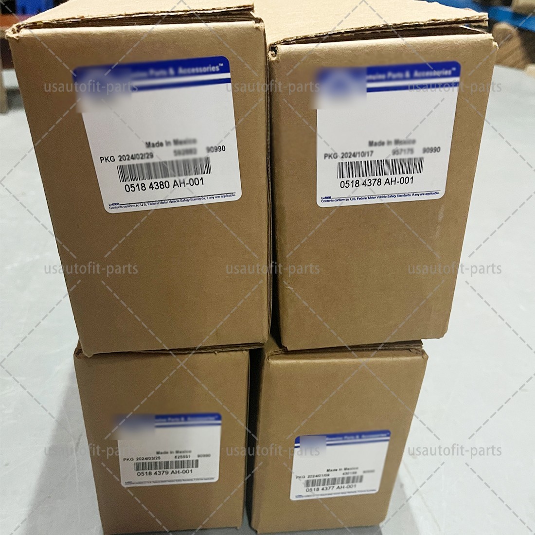 4Pack Camshafts For RAM Jeep Dodge 3.6L 5184377AH 5184378AH 5184379AH 5184380AH