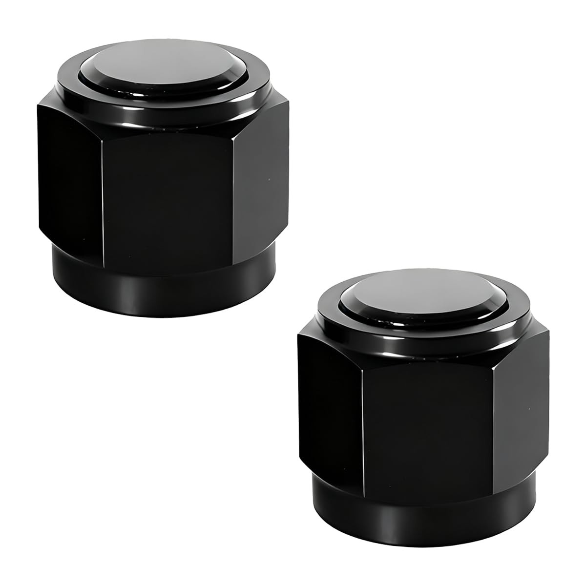 2PCS 10AN Female Flare Cap Block off Fitting Plug, Universal 10AN, Black 2PCS 10AN Female Flare Cap Block off Fitting Plug, Universal 10AN, Black