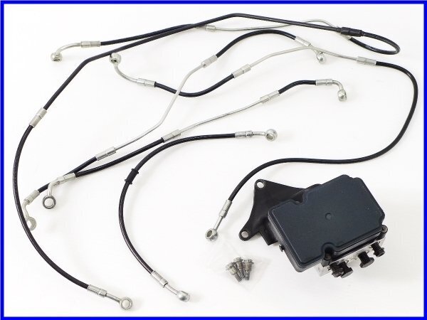 6x02DB71 2014 DUCATI 1199 Panigale S Genuine ABS unit & brake hose set 1299 