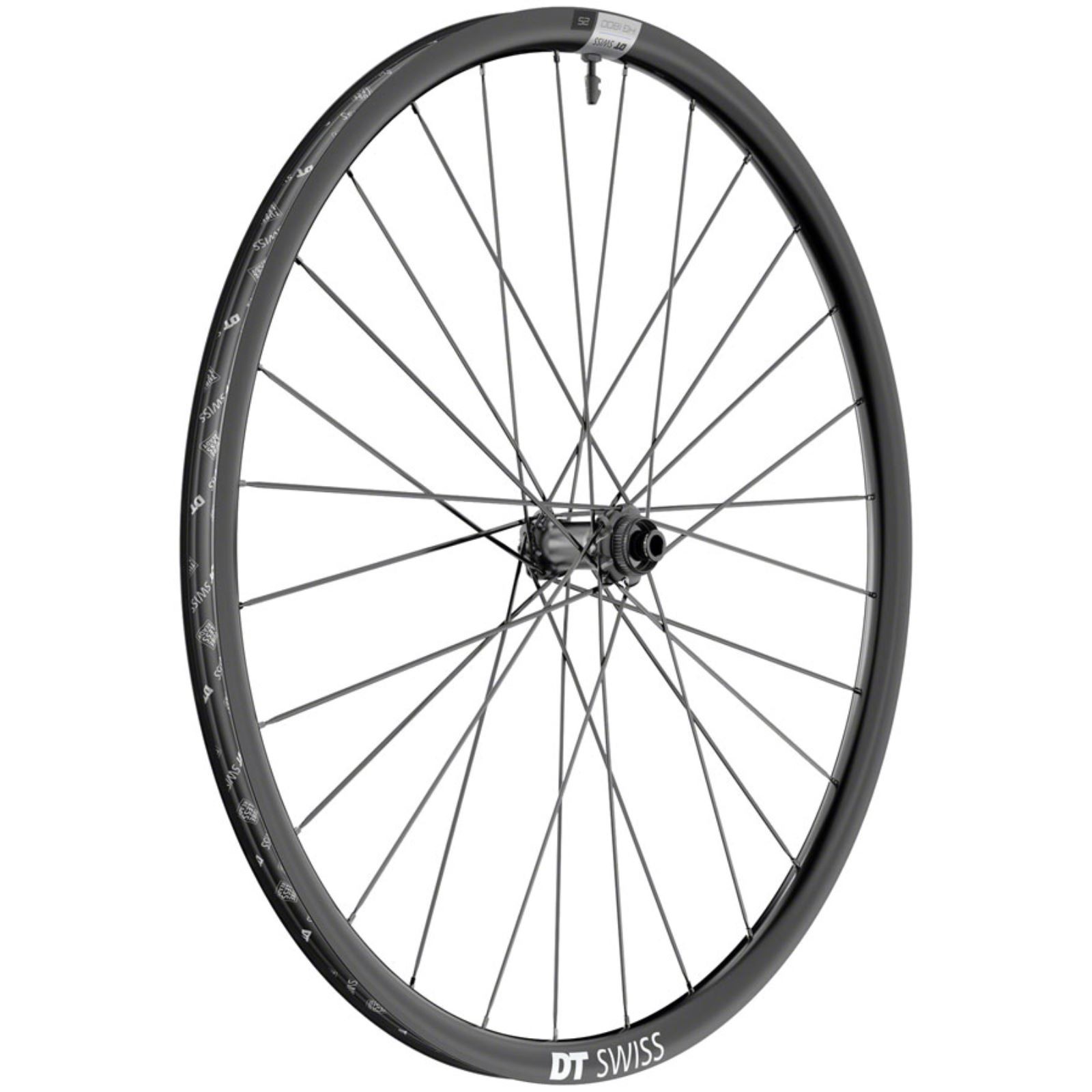 DT Swiss HG 1800 Spline Front Wheel - 700, 12 x 100mm, Black WHG1800AIDXSA21634 DT Swiss HG 1800 Spline Front Wheel - 700, 12 x 100mm, Black WHG1800AIDXSA21634