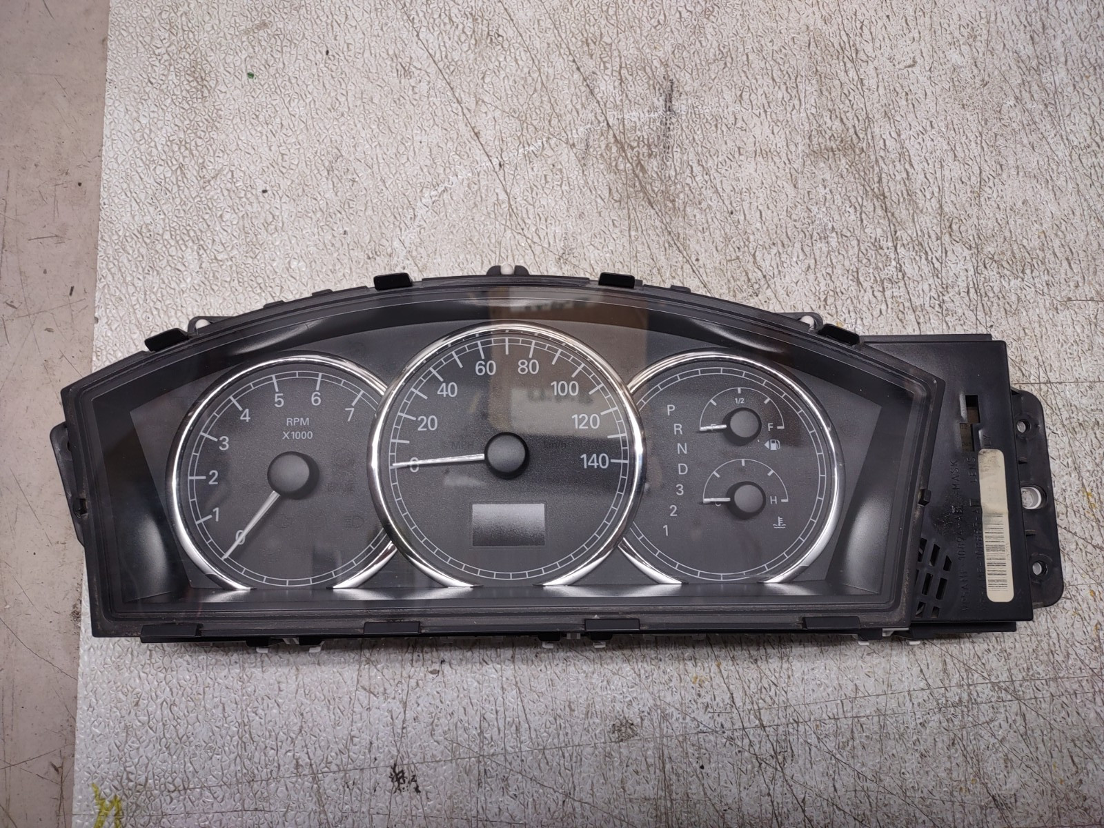 2005-2006 Buick LaCrosse Speedometer Cluster MPH Opt U2E Assembly Oem