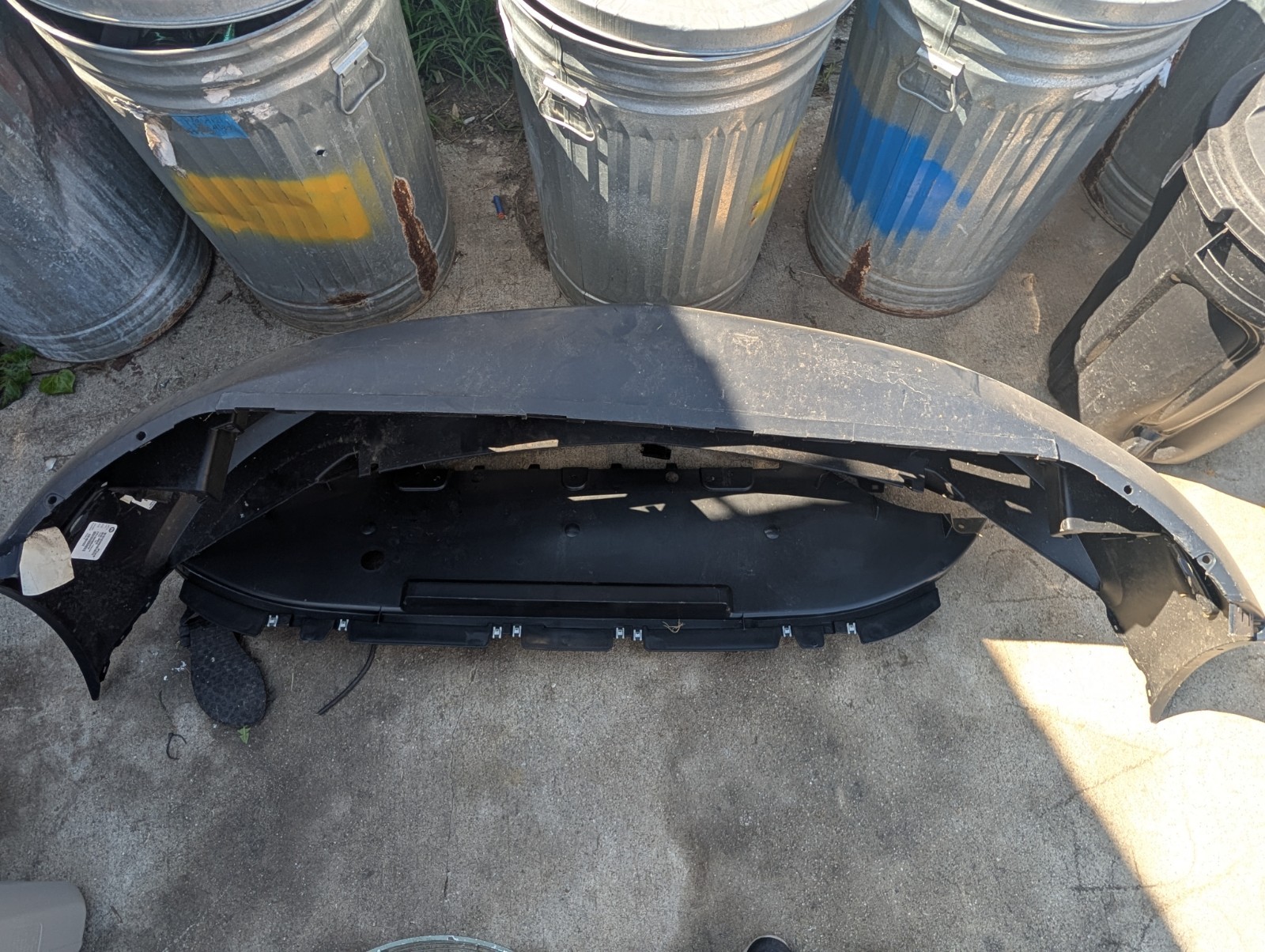 Ford Mustang 2012 5th Gen Front Bumper Black