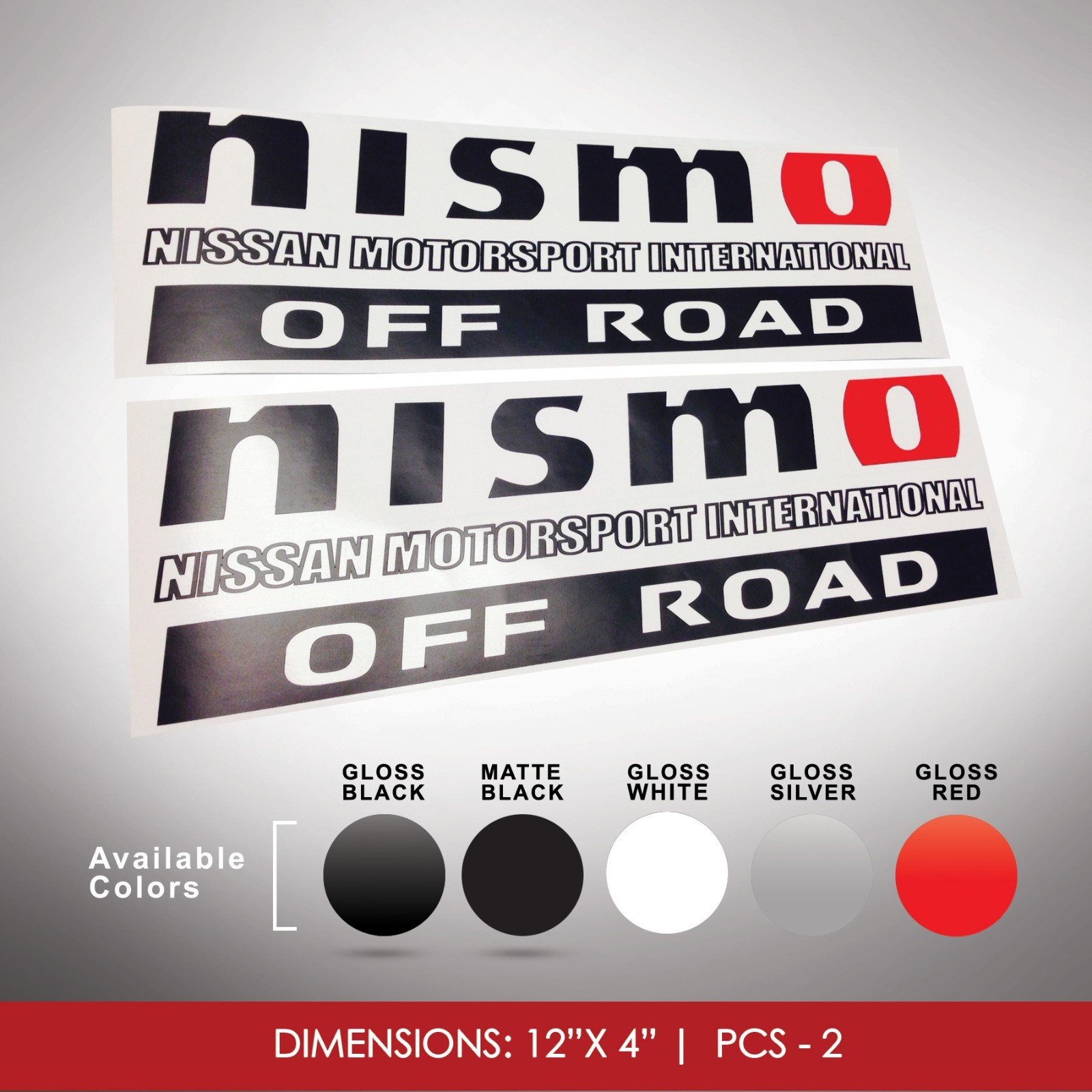 Nissan NISMO OFF ROAD Bed Decal Frontier Xterra Titan