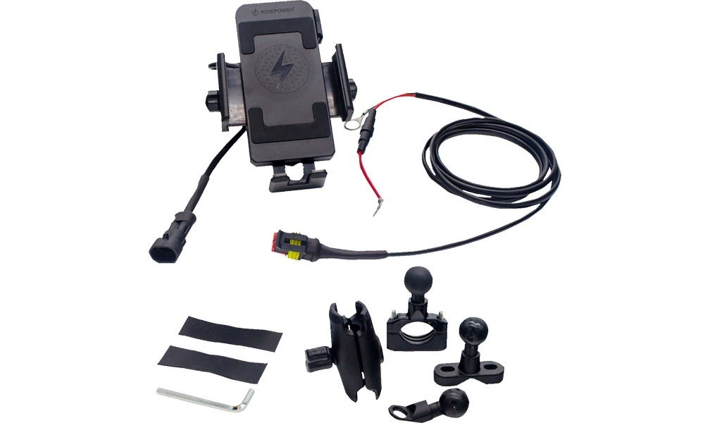 RidePower RPINDTVMOUNTQD Wireless Phone Holder Ball Mount