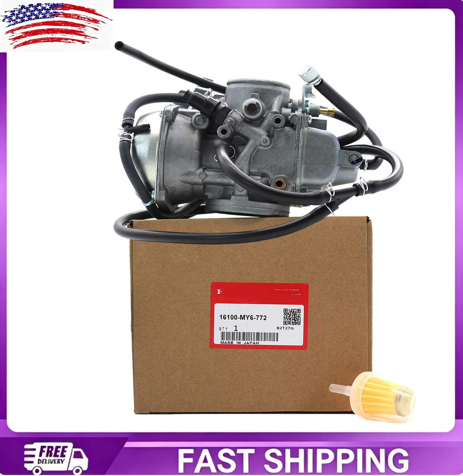 16100-MY6-772 Carburetor Assembly XR650L Fits For 1993-2012 Honda