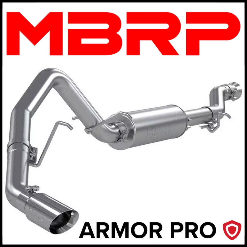 MBRP Armor Pro Cat-Back Exhaust System 15-20 Suburban Tahoe Yukon / XL 5.3L 6.2L MBRP Armor Pro Cat-Back Exhaust System 15-20 Suburban Tahoe Yukon / XL 5.3L 6.2L