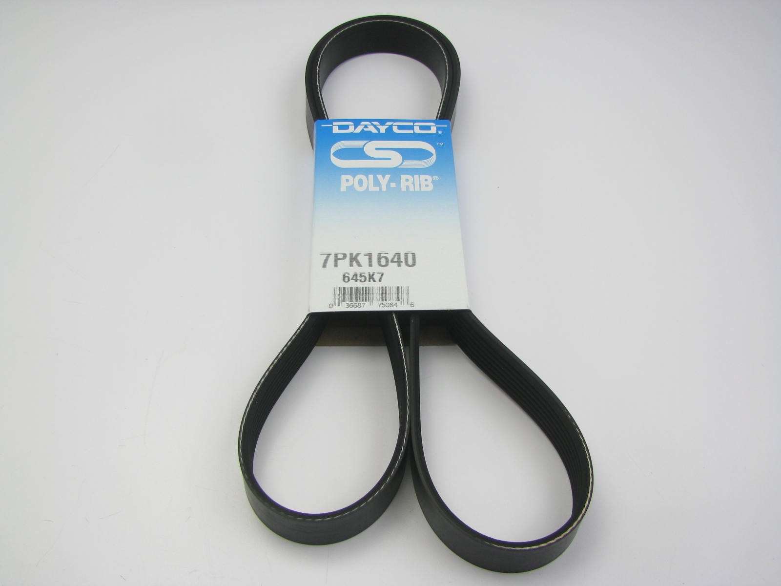 Dayco 7PK1640 Serpentine Belt - 25mm X 1640mm - 7 Ribs