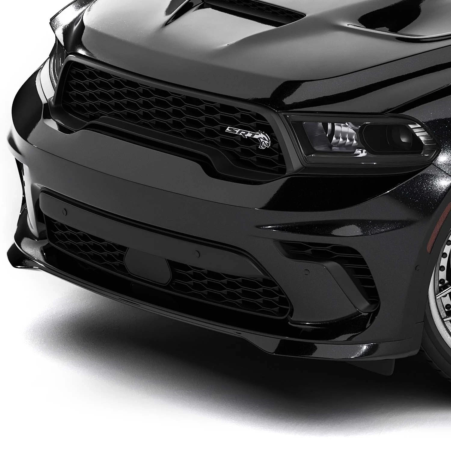 Vicrez Hellcat Style Front Lip vz102523 for Dodge Durango RT, GT 2014-2023