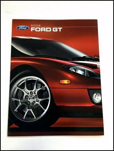 2006 Ford GT GT40 Original Official Car Sales Brochure - Red 2006 Ford GT GT40 Original Official Car Sales Brochure - Red