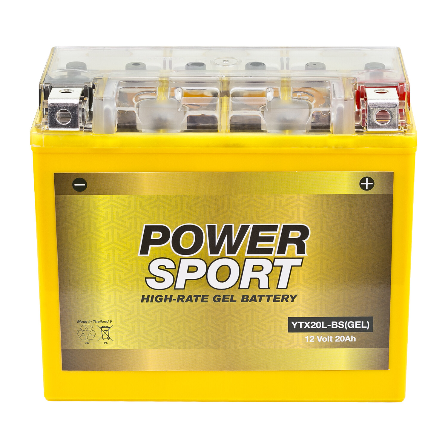 Expert Power YTX20L-BS GEL Battery for Honda Gold Wing VTX1800 NRX1800 2001-2008