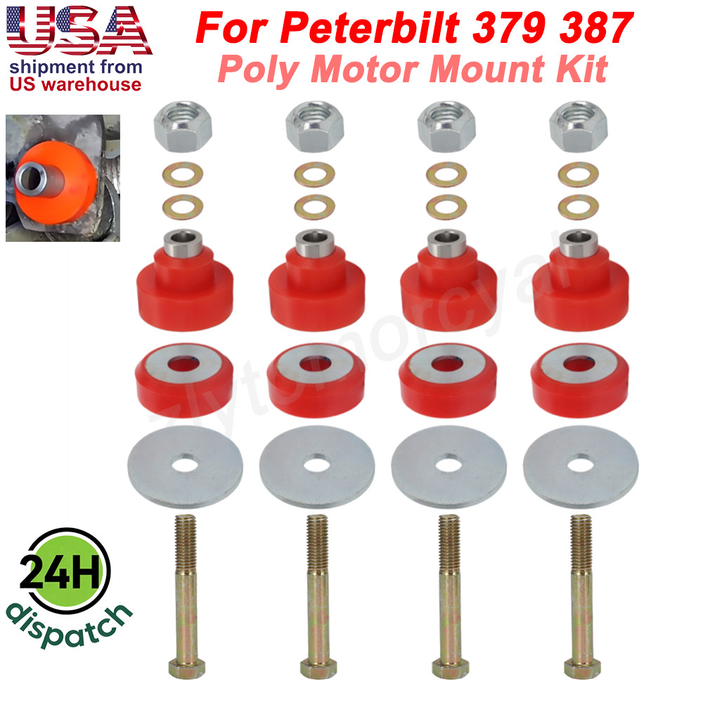 Engine Poly Motor Mount Kit For Peterbilt 379 387 Trucks # MR1001 CB2203-72 , US Engine Poly Motor Mount Kit For Peterbilt 379 387 Trucks # MR1001 CB2203-72 , US