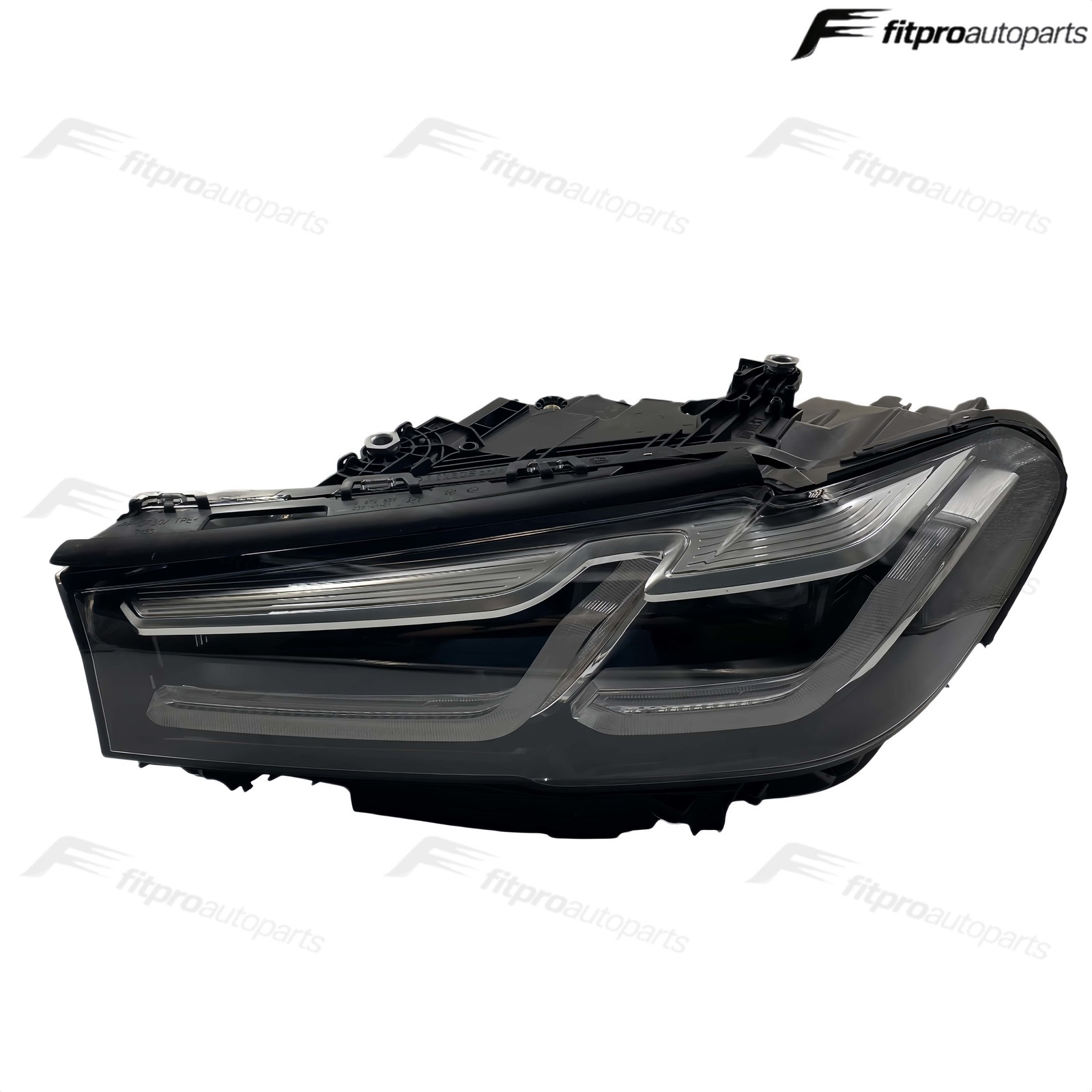 Full LED Adaptive Left Black HEADLIGHT For 2021-22 BMW 5 SERIES 530I 540 550 G30