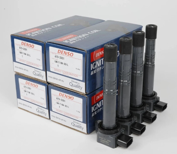 4Pcs Denso Ignition Coils 673-2301 For 02-06 Honda 2.4L UF311 30520-PNA-007 NEW 4Pcs Denso Ignition Coils 673-2301 For 02-06 Honda 2.4L UF311 30520-PNA-007 NEW