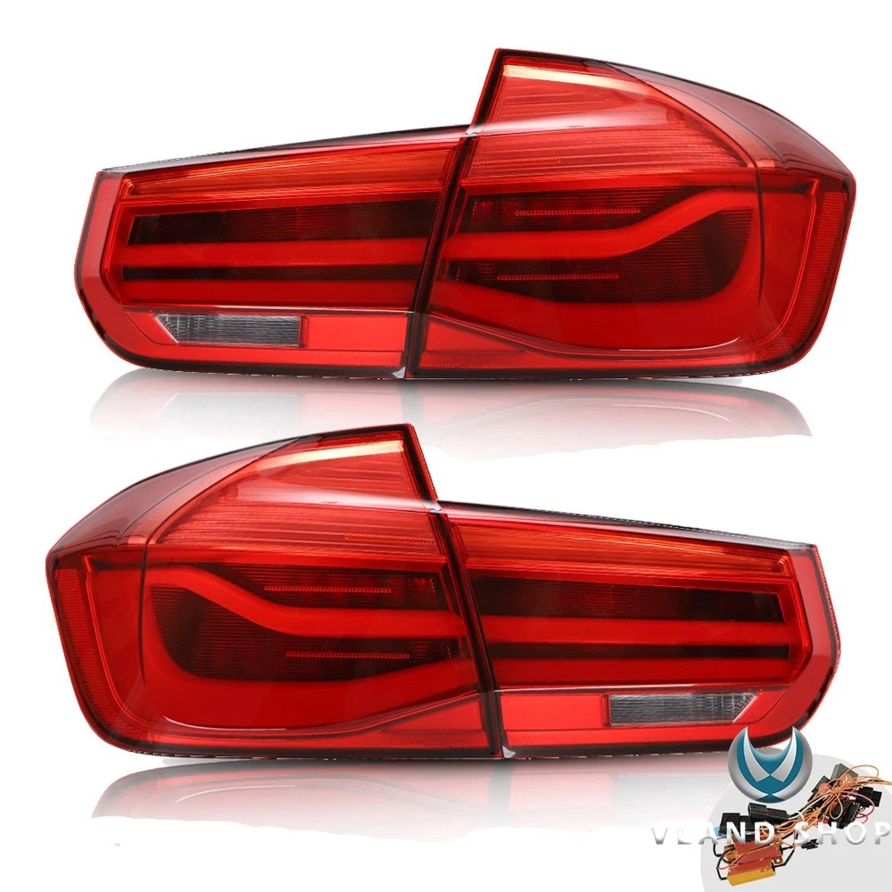 Red LED Tail Lights LCI For 2013-2018 BMW 3Ser F30 F35 F80 M3 Sedan Rear Lamp LR Red LED Tail Lights LCI For 2013-2018 BMW 3Ser F30 F35 F80 M3 Sedan Rear Lamp LR