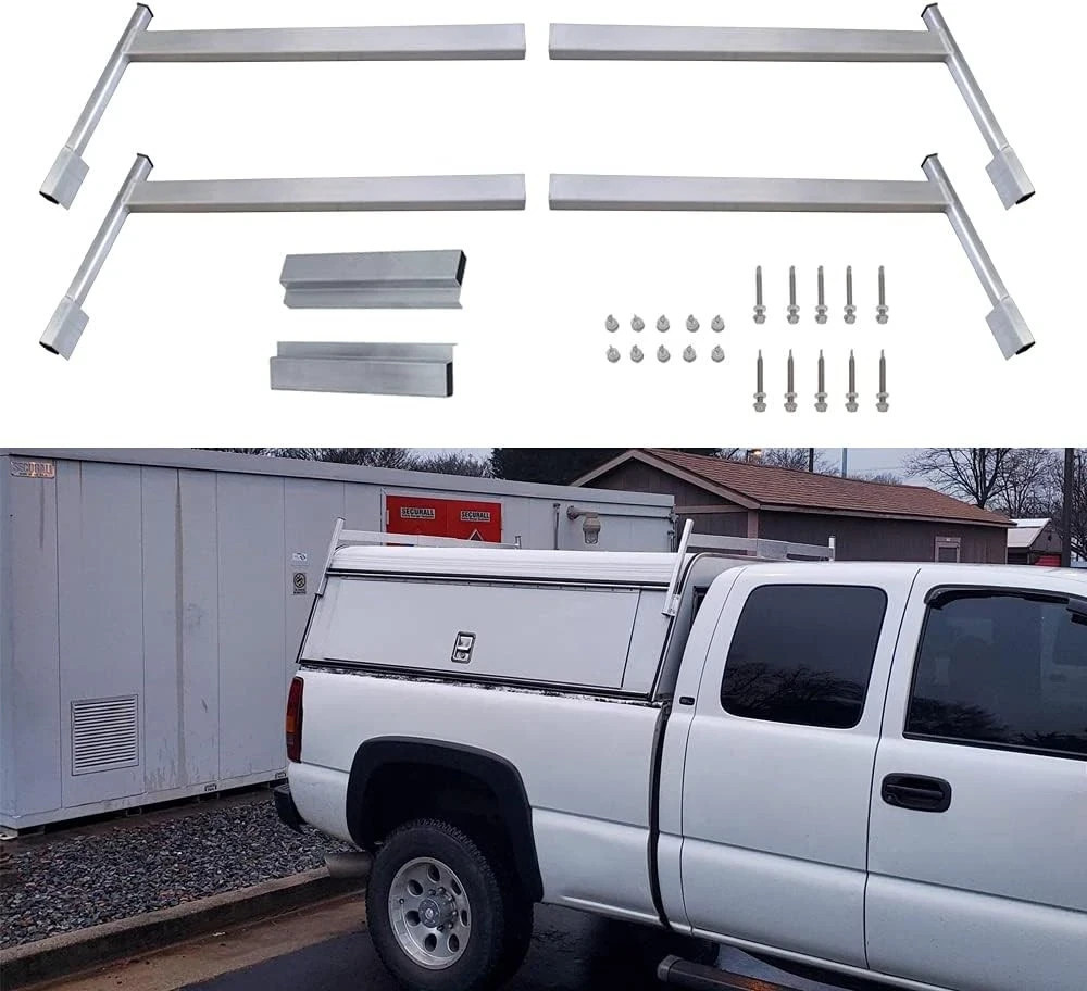 Truck Cap & Topper Ladder Rack Universal Aluminum Heavy Duty by StarONE Truck Cap & Topper Ladder Rack Universal Aluminum Heavy Duty by StarONE