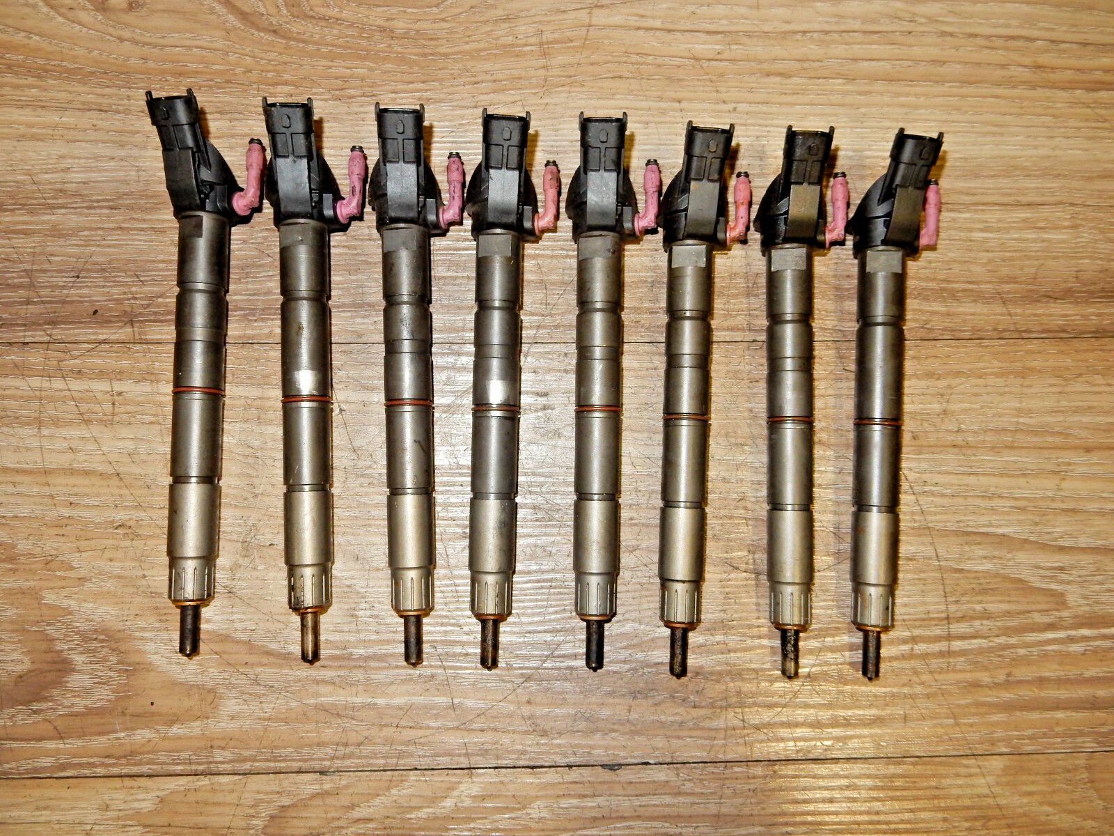 2020-2024 Ford 6.7L Powerstroke Diesel Fuel Injector Set 0445118028 OEM Pink 2020-2024 Ford 6.7L Powerstroke Diesel Fuel Injector Set 0445118028 OEM Pink