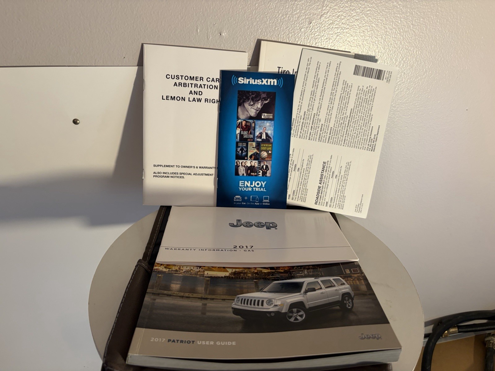 2017 Jeep Patriot Owner’s Manual & Bag