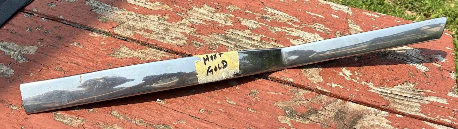 Vintage Original 1955-57 Chevy Convertible Rear Quarter Beltline Molding