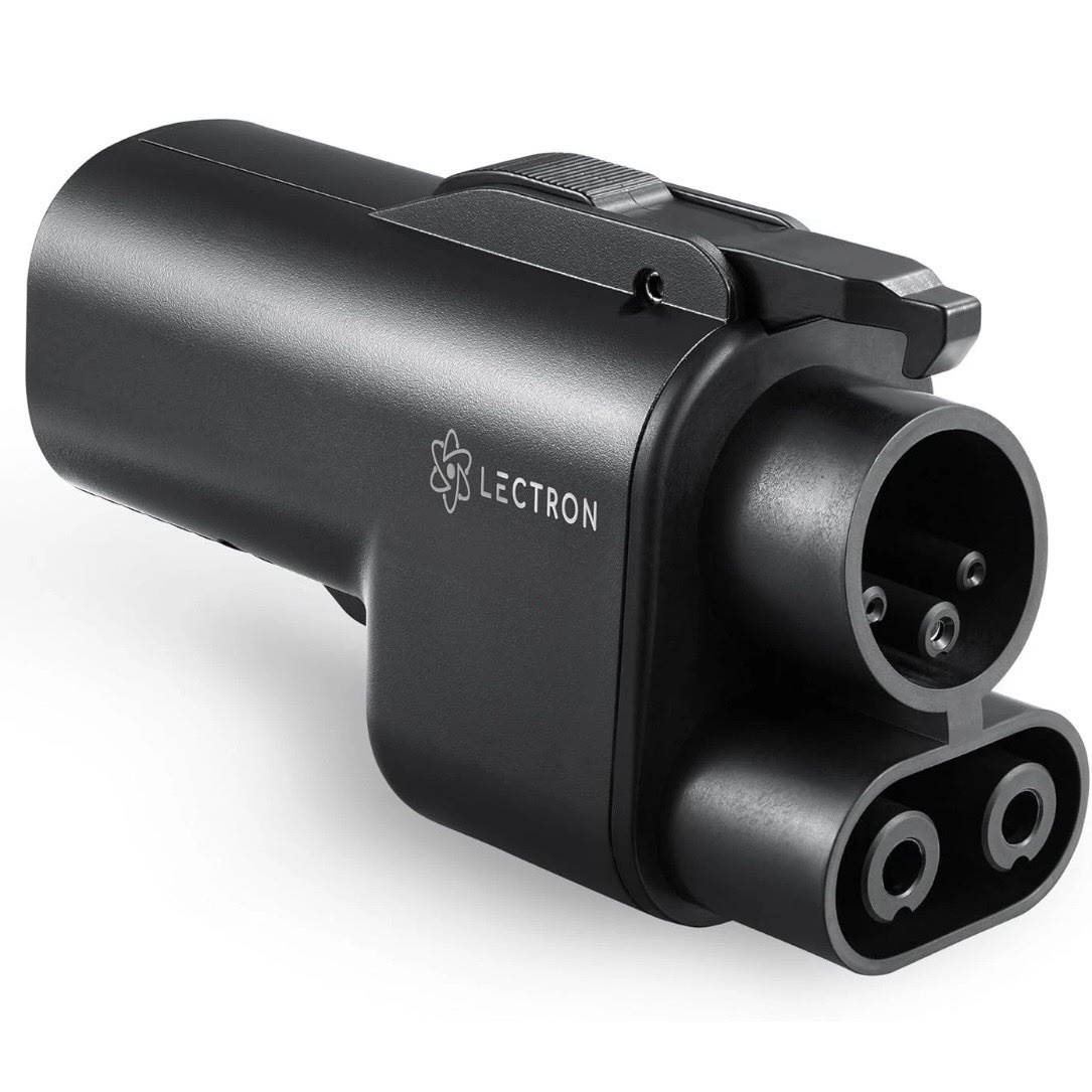 Lectron Tesla Supercharger (NACS) to CCS Adapter 500A 1000V Vortex Plug CCS1 EV Lectron Tesla Supercharger (NACS) to CCS Adapter 500A 1000V Vortex Plug CCS1 EV