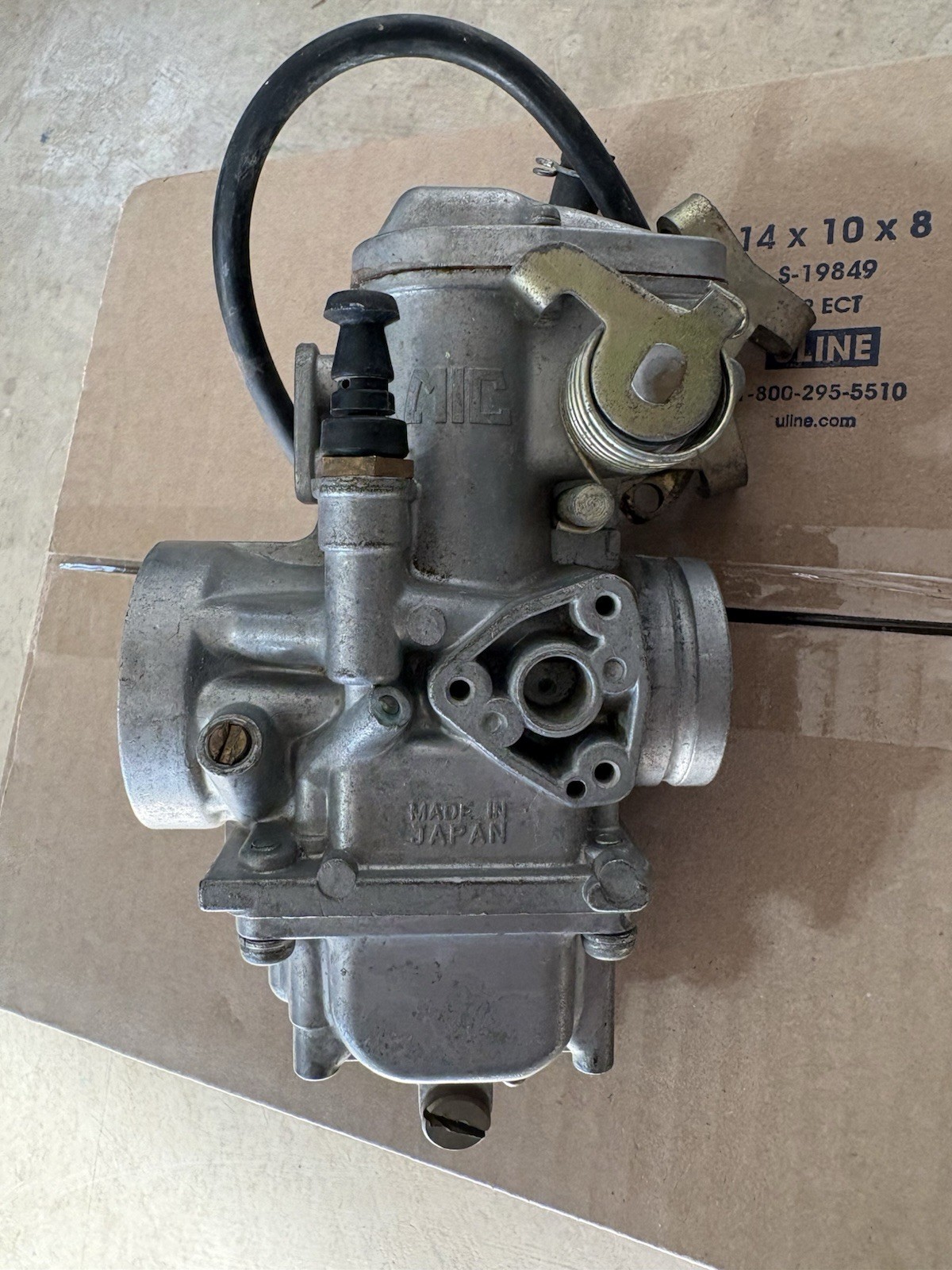 Mikuni Kogyo Mic Carburetor Made In Japan Vintage Harley Mikuni Kogyo Mic Carburetor Made In Japan Vintage Harley