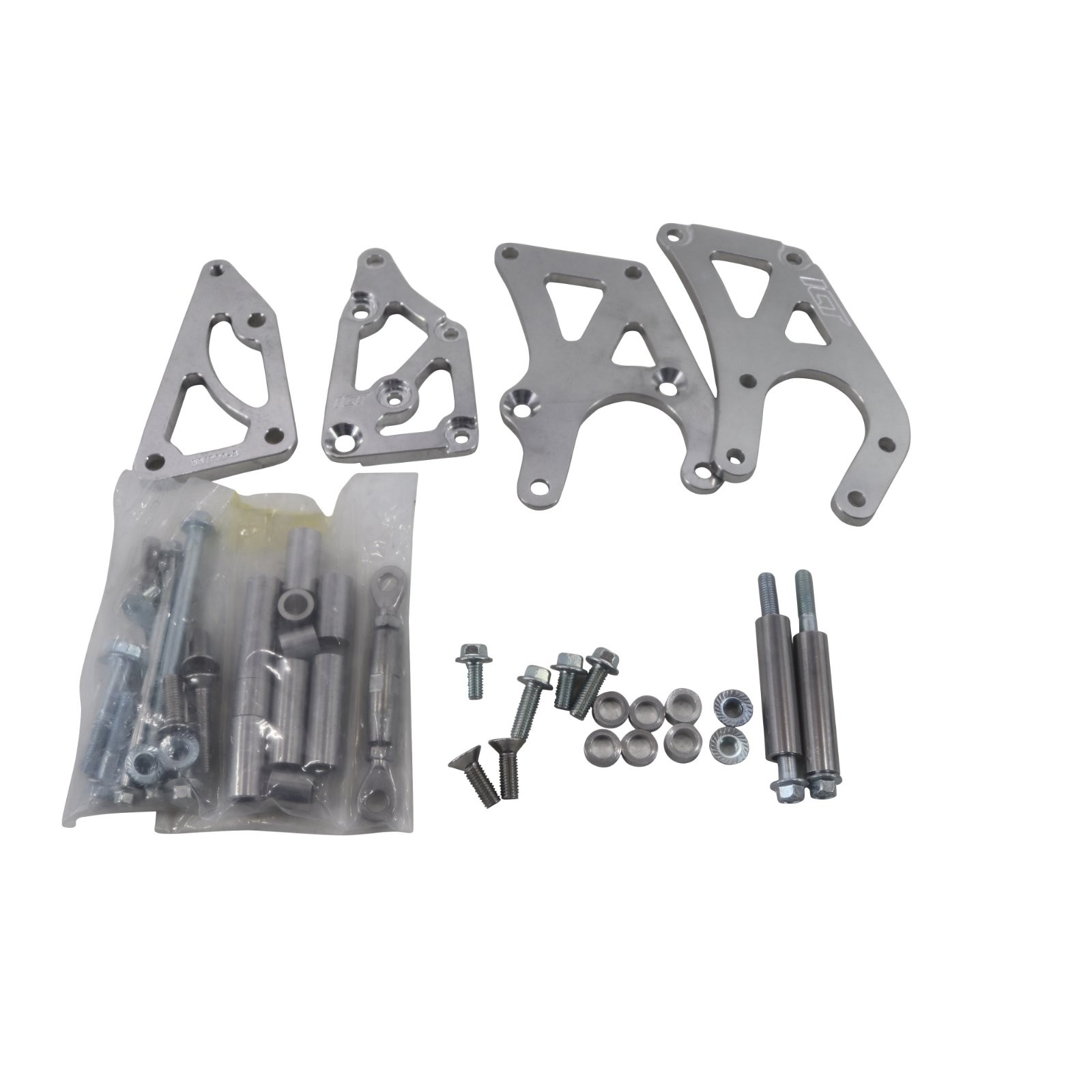 ICT BILLET 551396LS0-3 LS Truck P/S Pump and Alt Relocation Kit ICT BILLET 551396LS0-3 LS Truck P/S Pump and Alt Relocation Kit