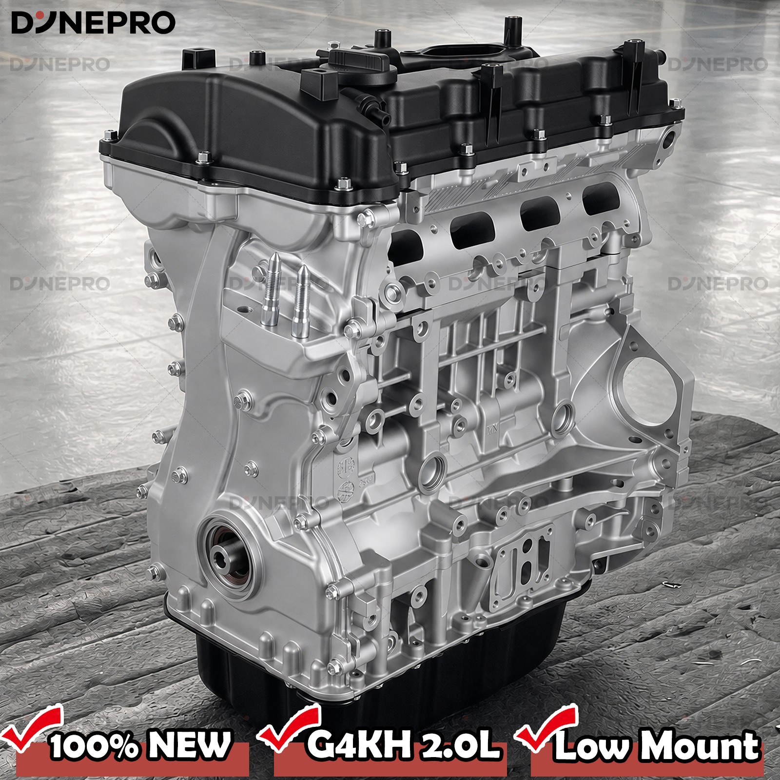 G4KH Turbo Engine Assembly For Hyundai Sonata Santa Fe Kia Sportage Optima 2.0L