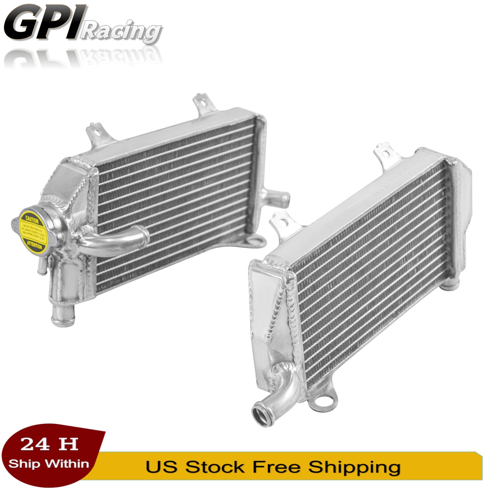 Aluminum L+R Radiator FOR 2021-2024 23 2022 Honda CRF450R /CRF450RWE/CRF450RX Aluminum L+R Radiator FOR 2021-2024 23 2022 Honda CRF450R /CRF450RWE/CRF450RX