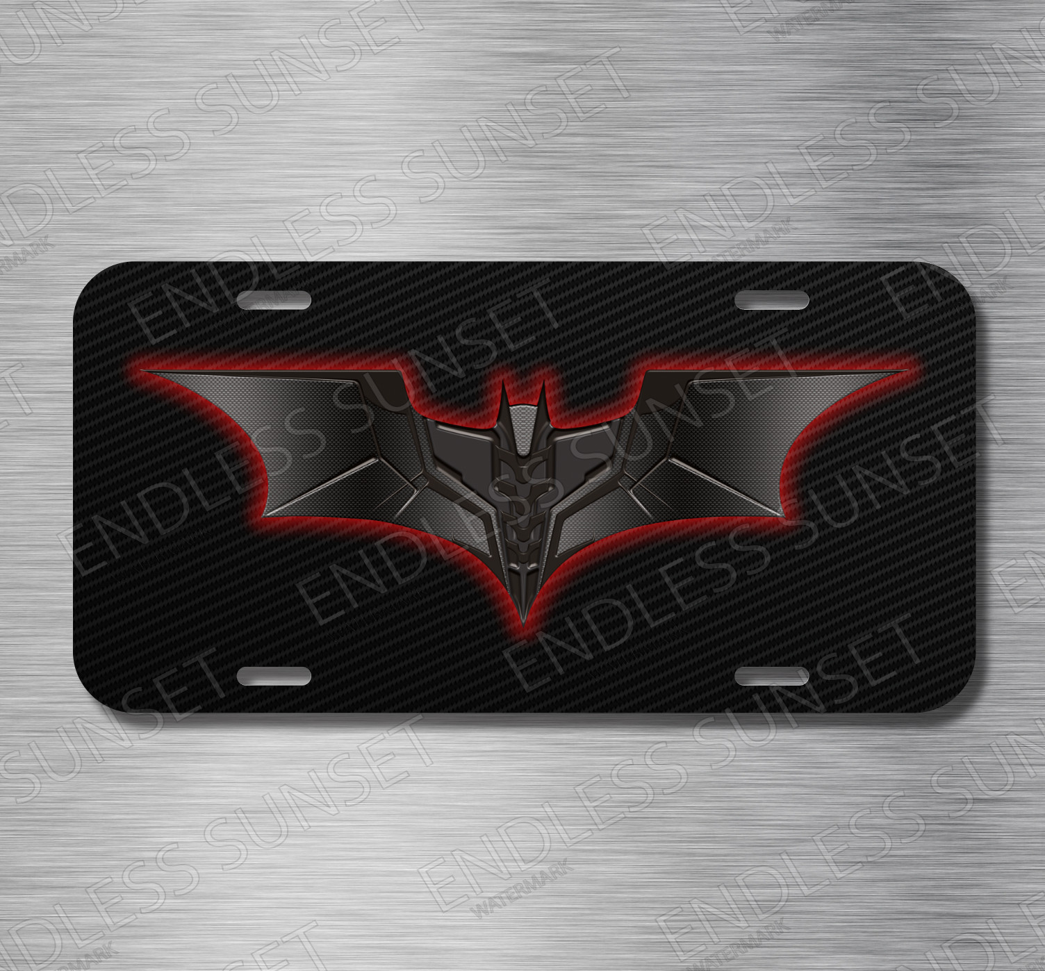 For Batman Fans The Dark Knight Batman Hero License Plate Front Auto Tag NEW