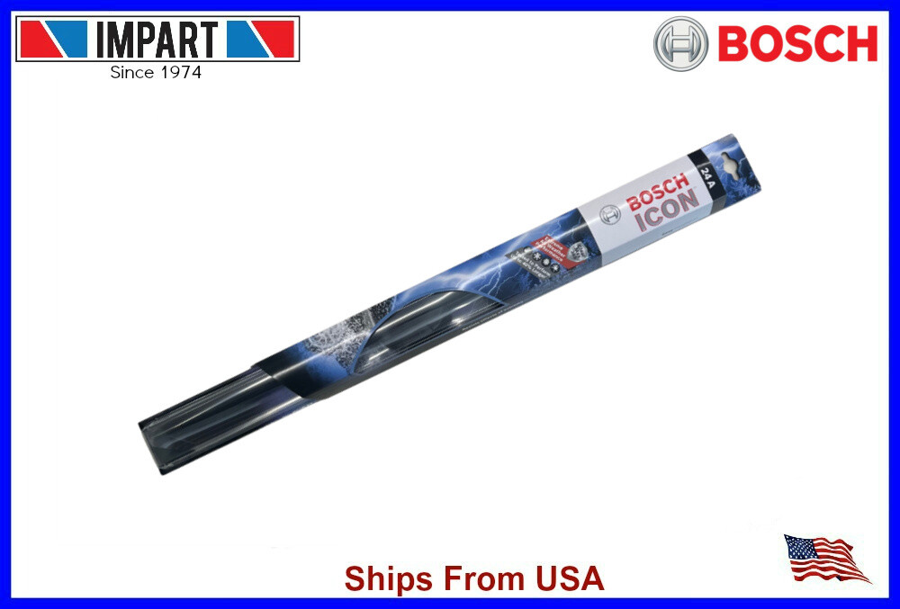 Bosch Automotive ICON 24A Wiper Blade, Up to 40% Longer Life - 24\ Bosch Automotive ICON 24A Wiper Blade, Up to 40% Longer Life - 24\