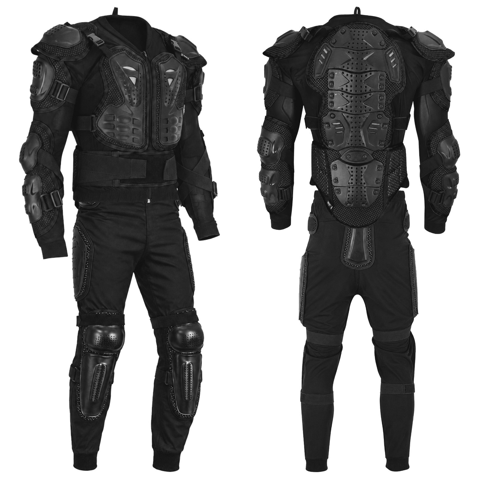 Men\'s Motorcycle Full Body Armoured Suit Protective Motorbike Jackets Trousers Men\'s Motorcycle Full Body Armoured Suit Protective Motorbike Jackets Trousers