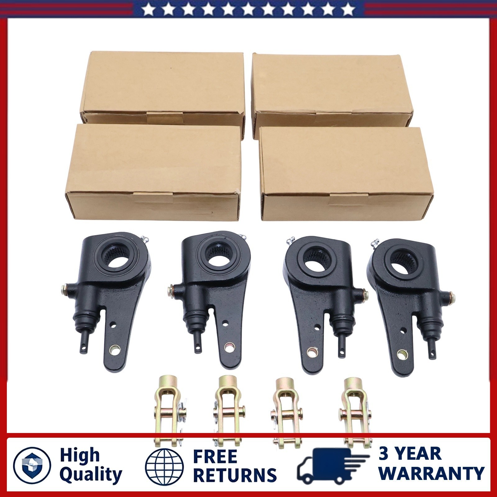 4PCS Auto Slack Adjuster 28 Spline 5.5