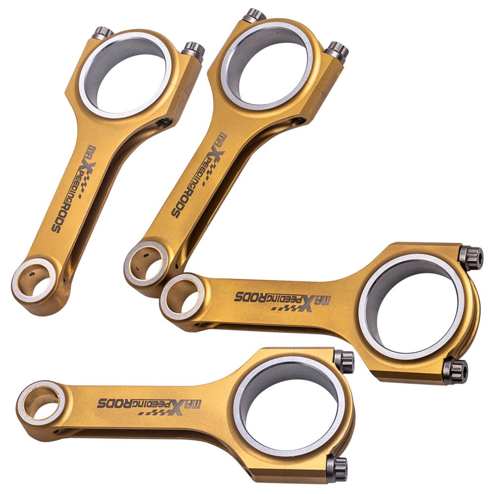 4Pcs Titanizing Connecting Rods+Bolts Set for Suzuki Swift Cultus Gti 1300 G13b