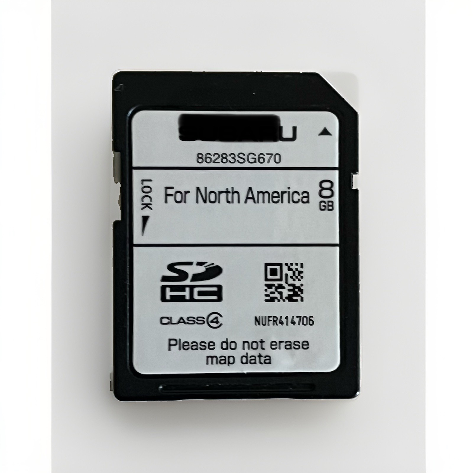 2014 2015 fits Forester genuine Navigation GPS Map Data Sd Card. 86283SG670 2014 2015 fits Forester genuine Navigation GPS Map Data Sd Card. 86283SG670