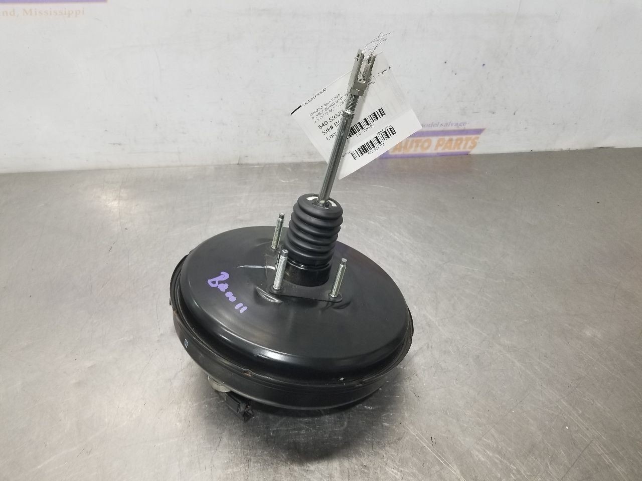 21 2021 TOYOTA TACOMA SR5 3.5L POWER BRAKE BOOSTER VACUUM