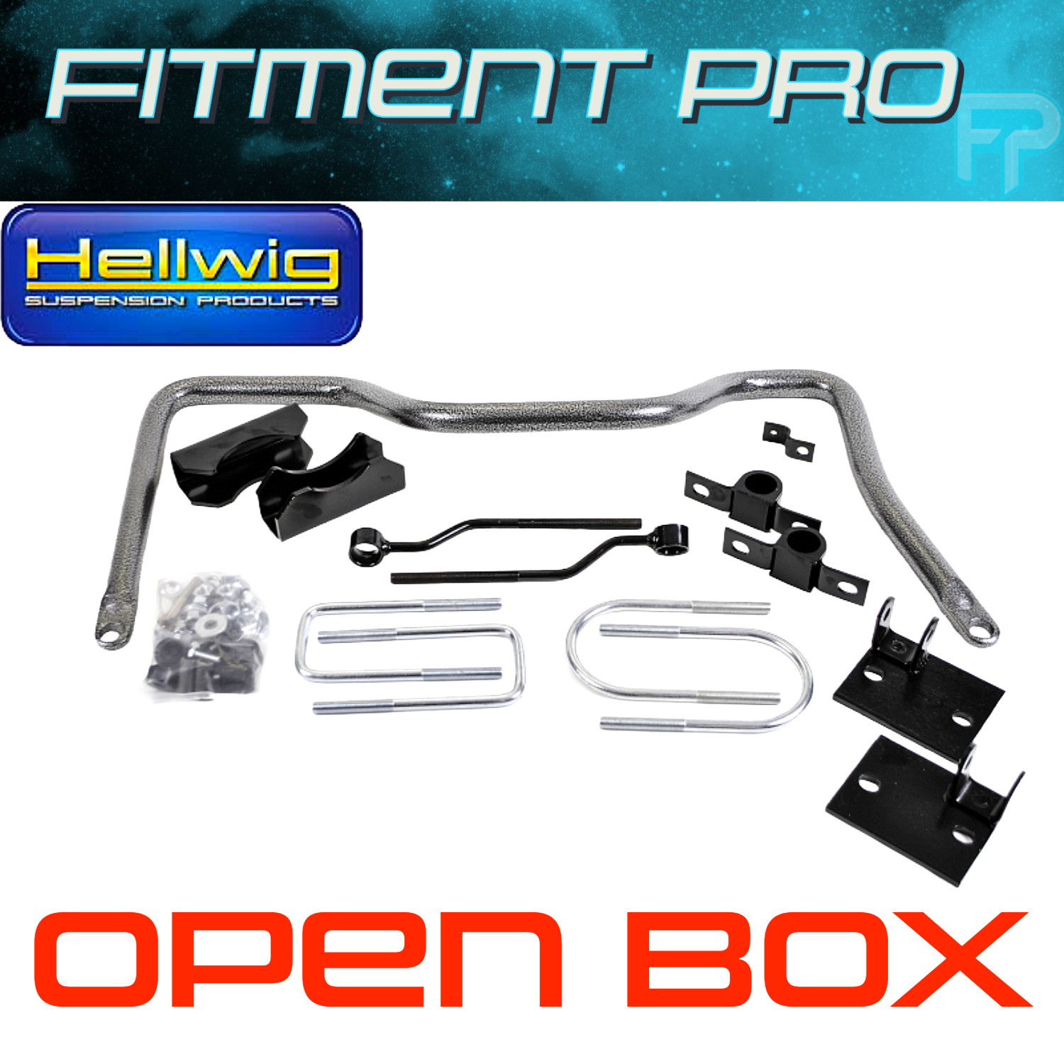 Hellwig 7272 Big Wig Tubular Rear Sway Bar 1-5/16\