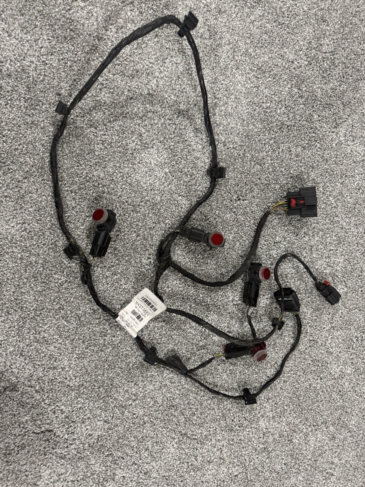 2016–2025 Chevrolet Malibu genuine OEM Rear Object Alarm Sensor Wiring Harness 2016–2025 Chevrolet Malibu genuine OEM Rear Object Alarm Sensor Wiring Harness