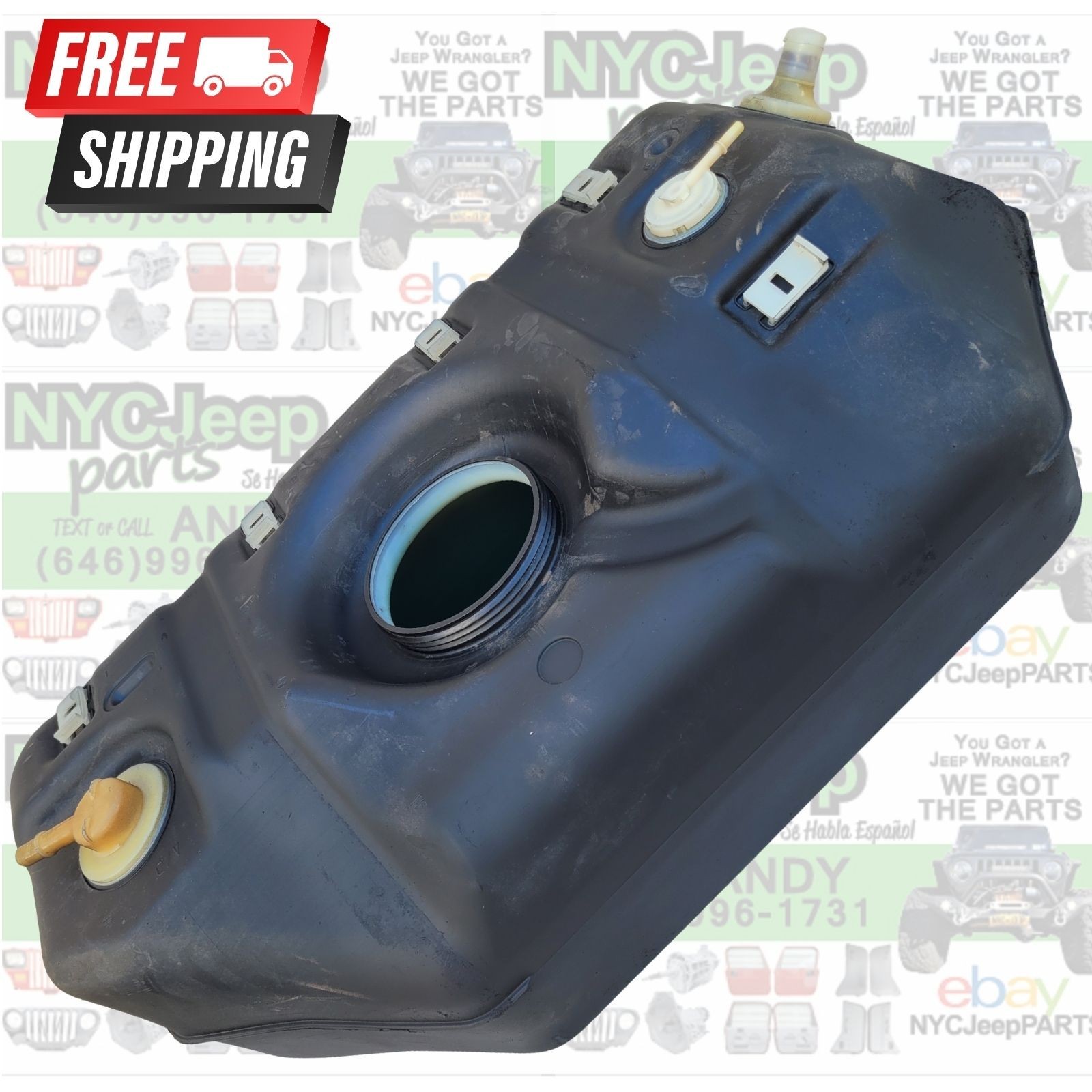 2003-2004 Jeep TJ Wrangler Poly Gas FUEL TANK 19 Gallon OEM 52100483AD