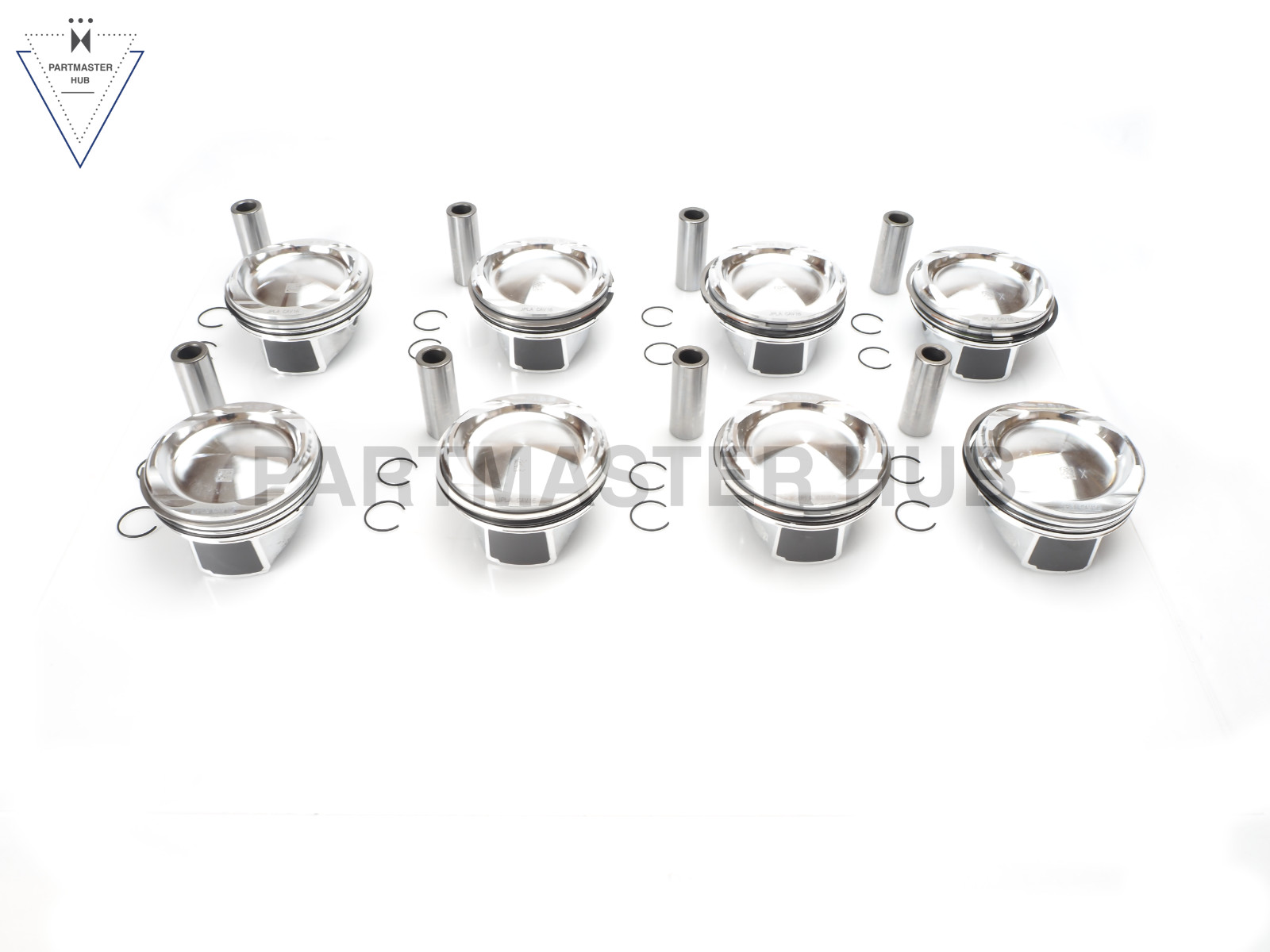 2019-2023 Jaguar SVR Piston w/Rings 8PCS STD - AJ133 5.0L V8 Supercharged 2019-2023 Jaguar SVR Piston w/Rings 8PCS STD - AJ133 5.0L V8 Supercharged