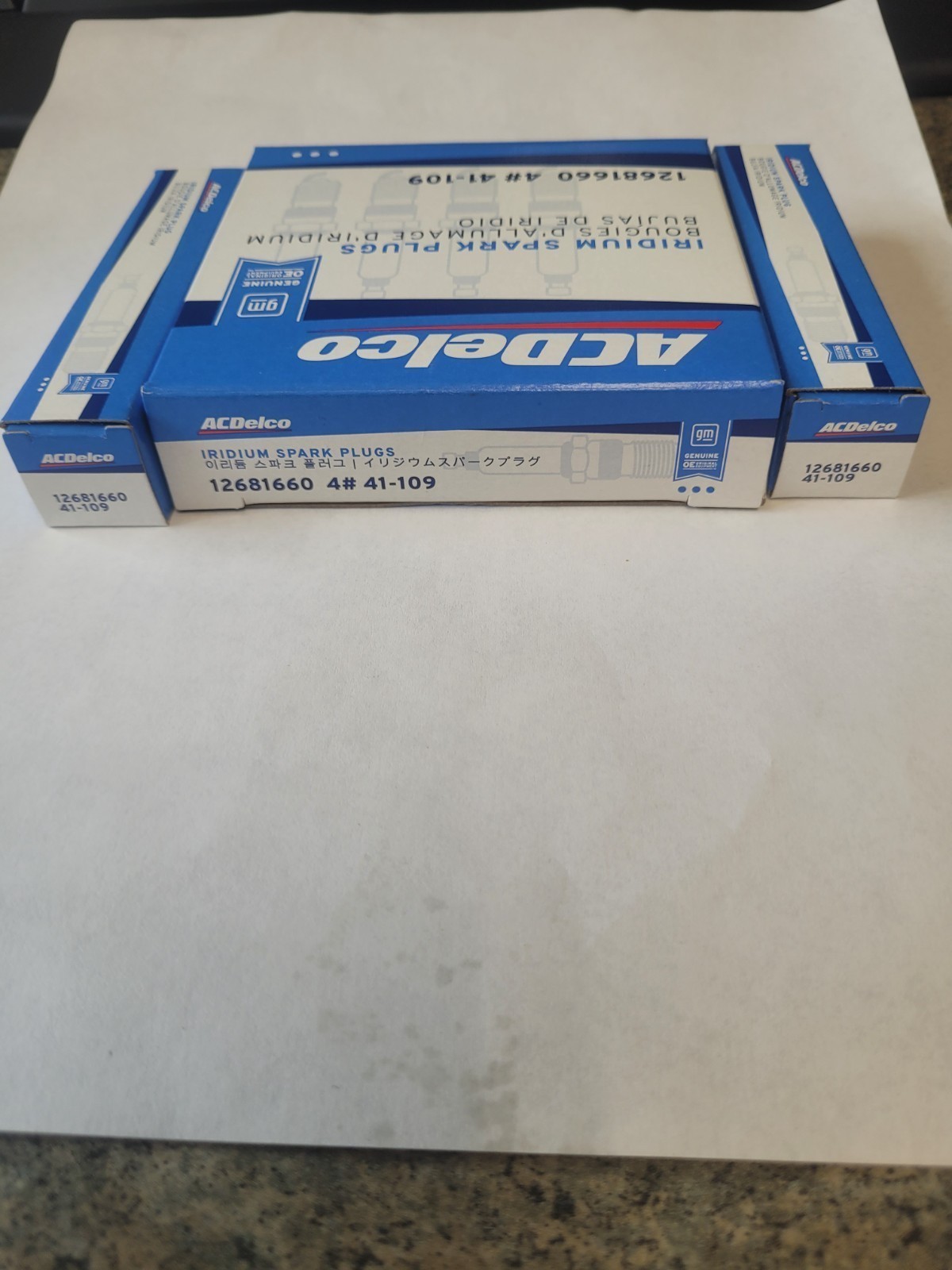 6 NEW Spark Plug-Iridium ACDelco 41-109 12681660 FAST 