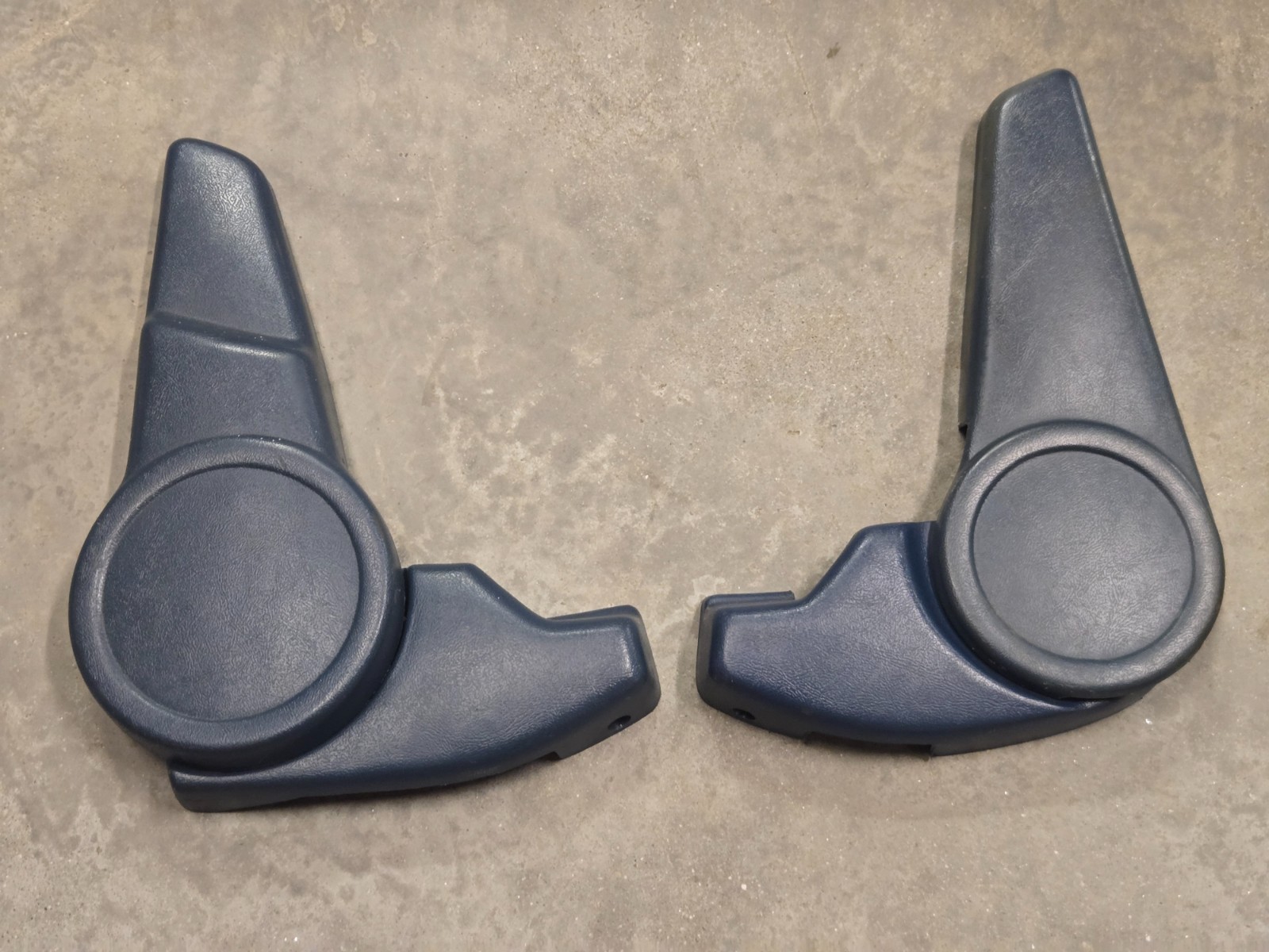 Chevrolet Blazer K5 Bucket Seat Plastic Side Trim Panel Cover BLUE 4pc Set